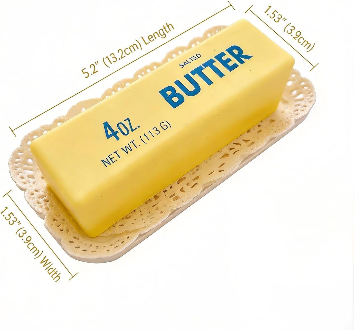 Midou Slow Rising Dumpling Squishy Butter Squeeze Toy Sensory Stress Relief Squishies Soft & Stretchy Fidget Toys for Anxiety Relief Party Favors 1Pcs(Dumpling Squishy Butter)