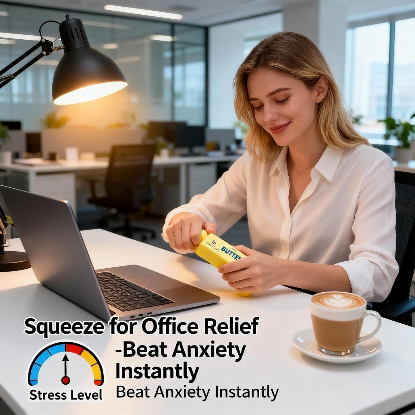 Midou Slow Rising Dumpling Squishy Butter Squeeze Toy Sensory Stress Relief Squishies Soft & Stretchy Fidget Toys for Anxiety Relief Party Favors 1Pcs(Dumpling Squishy Butter)