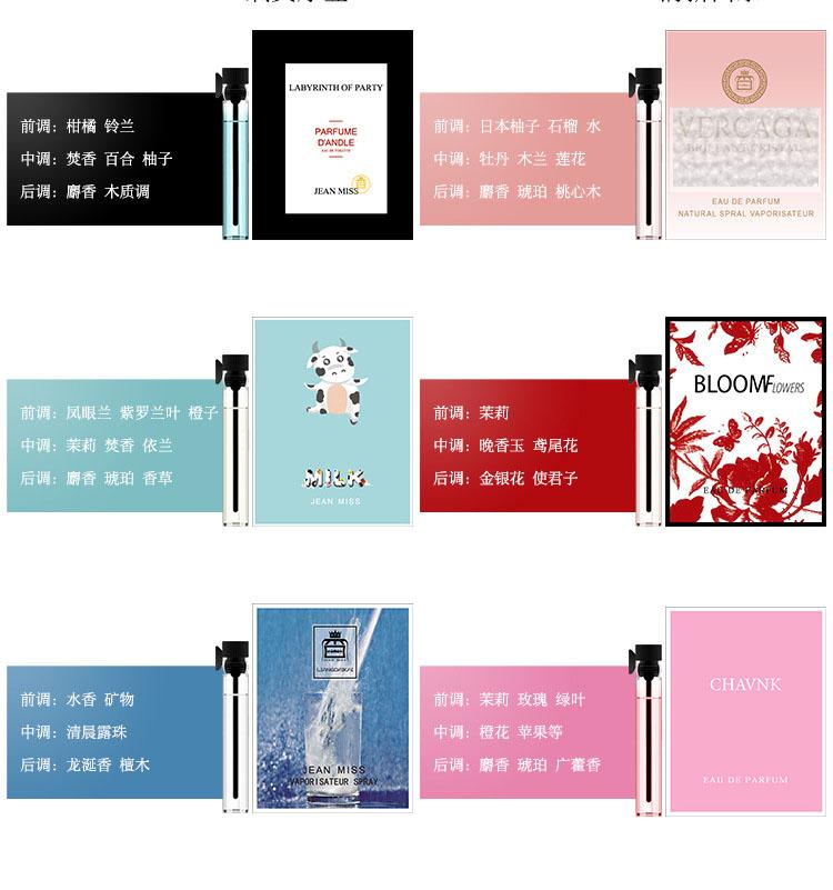 2 Ml Mini Perfume Suit Women Perfume For Men And Women Perfume Sample Travel Portable Perfume Women Mini Perfume